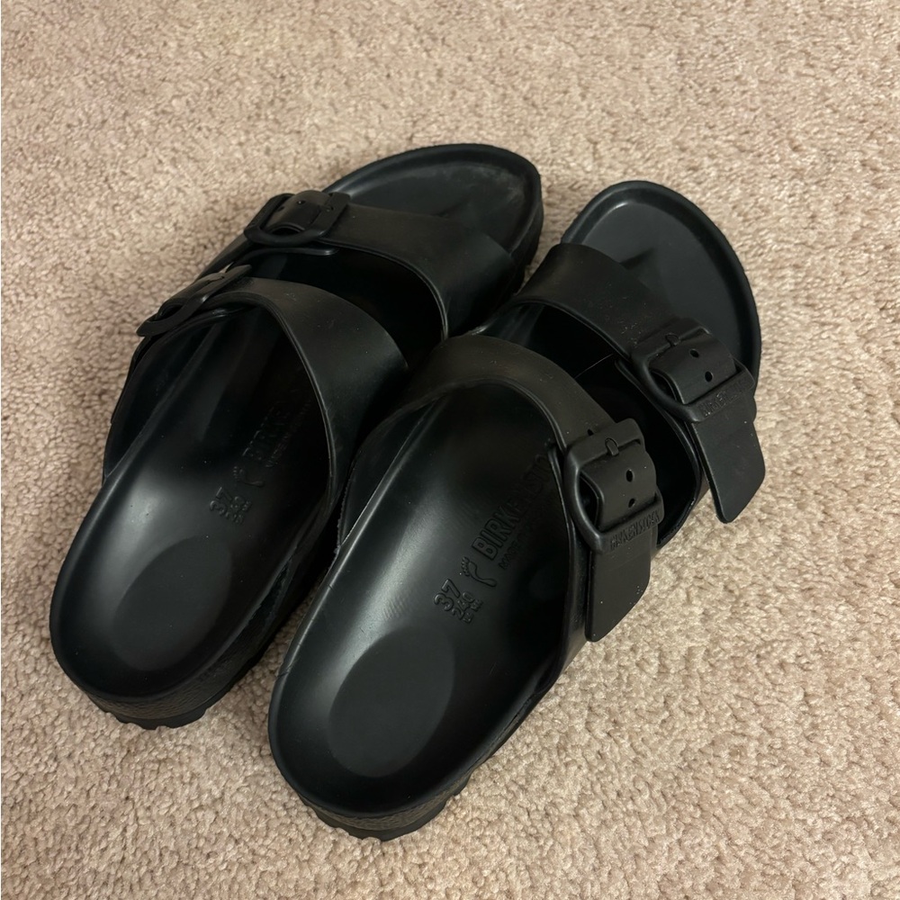 Dark Grey Birkenstocks